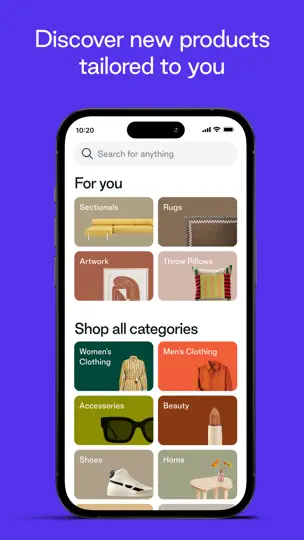 Screenshot von Shop: All Your Favorite Brands auf dem iPhone 5
