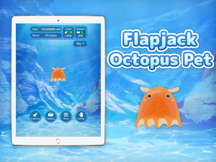 Flapjack Octopus Pet
