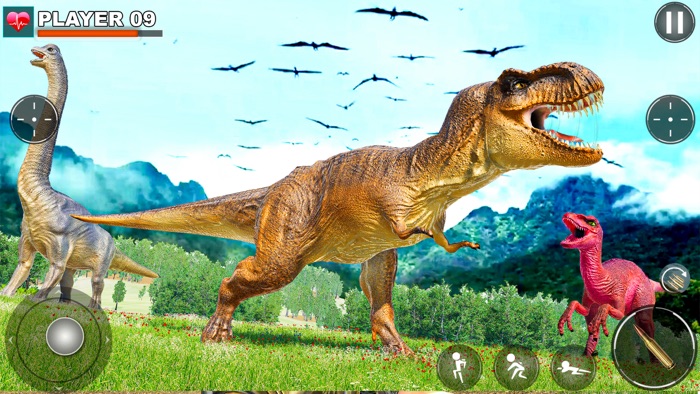 Wild Dino Hunting 3D Gun Games
