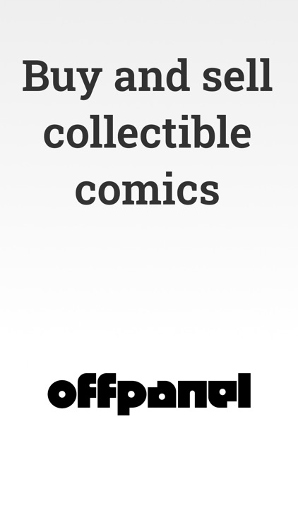 Offpanel - Comic Marketplace