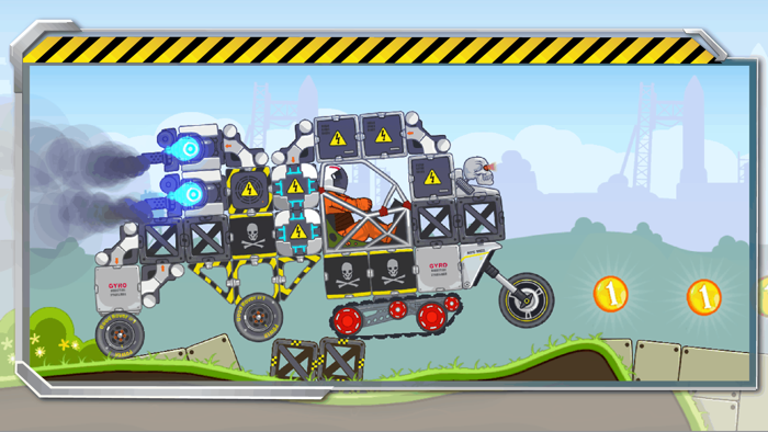 暴爽疯狂赛车-太空车