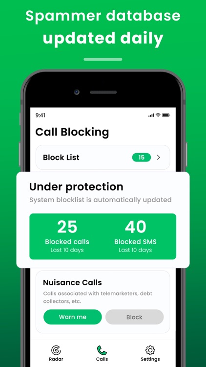 Call Blocker - Spam Blocker screenshot-3