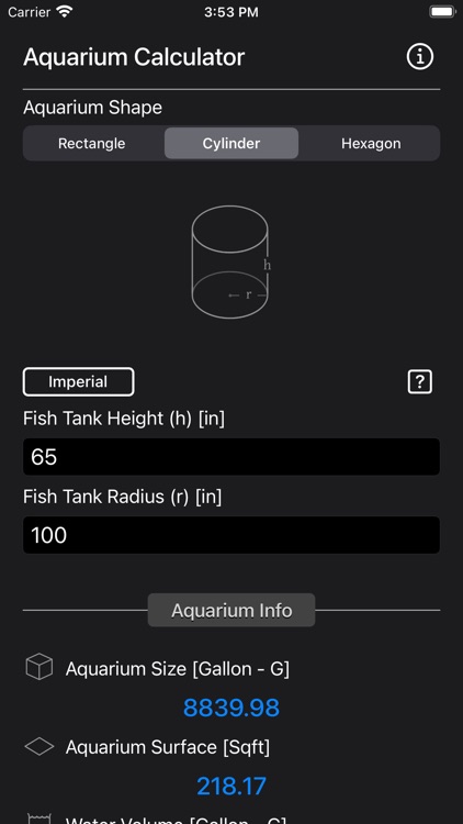 Aquarium Calculator Plus