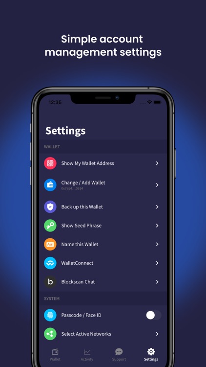 eYeWallet - Blockchain Wallet screenshot-6