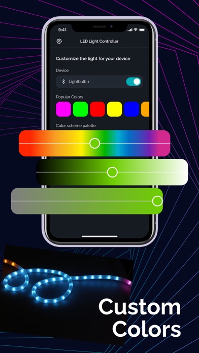 RGB LED Light Lamp Controller screenshot 2