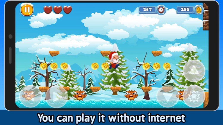 Super Santa Run&Jump Christmas screenshot-5