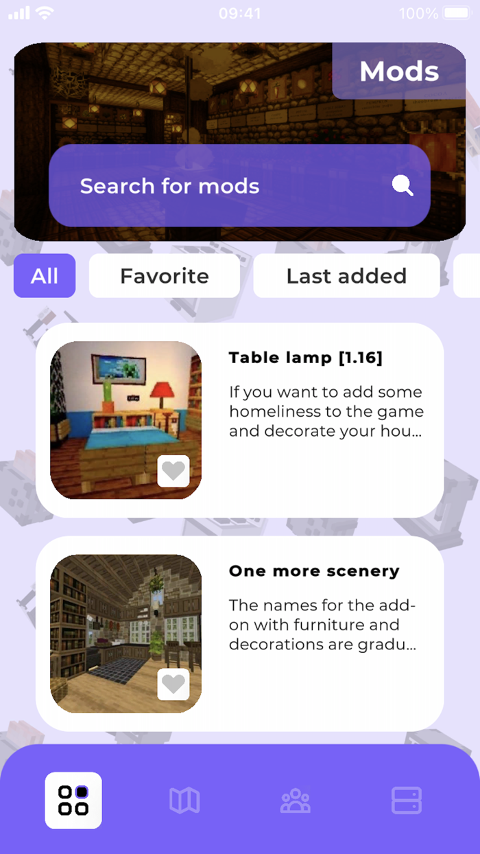 Furniture Addons Mobs Creator