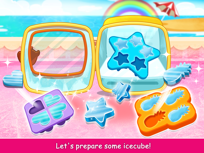 Wolfoo Make Rainbow Slushy