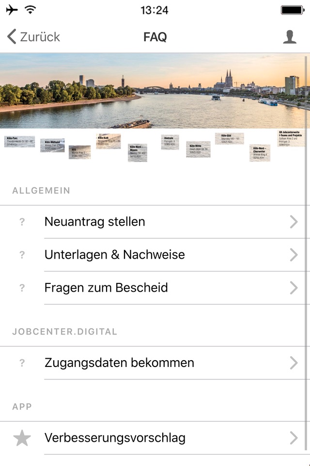 Jobcenter Köln mobil screenshot 4