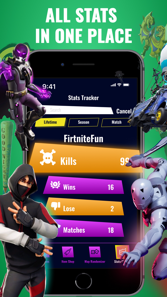 Tracker  Skins from Fortnite