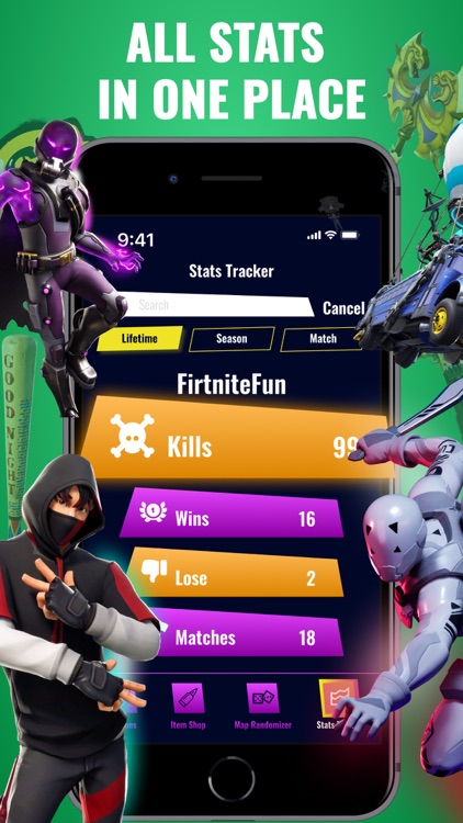 Tracker & Skins from Fortnite screenshot-0