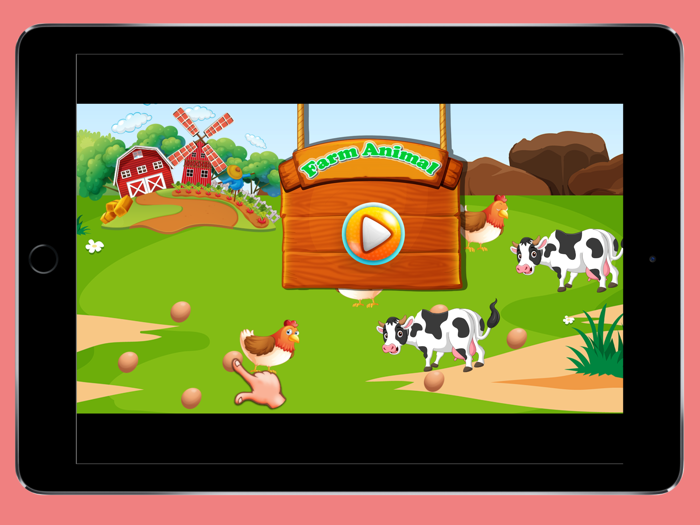 Farm Animal Chicken Cow