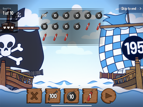 Pirate Plunder: Place Value screenshot 2