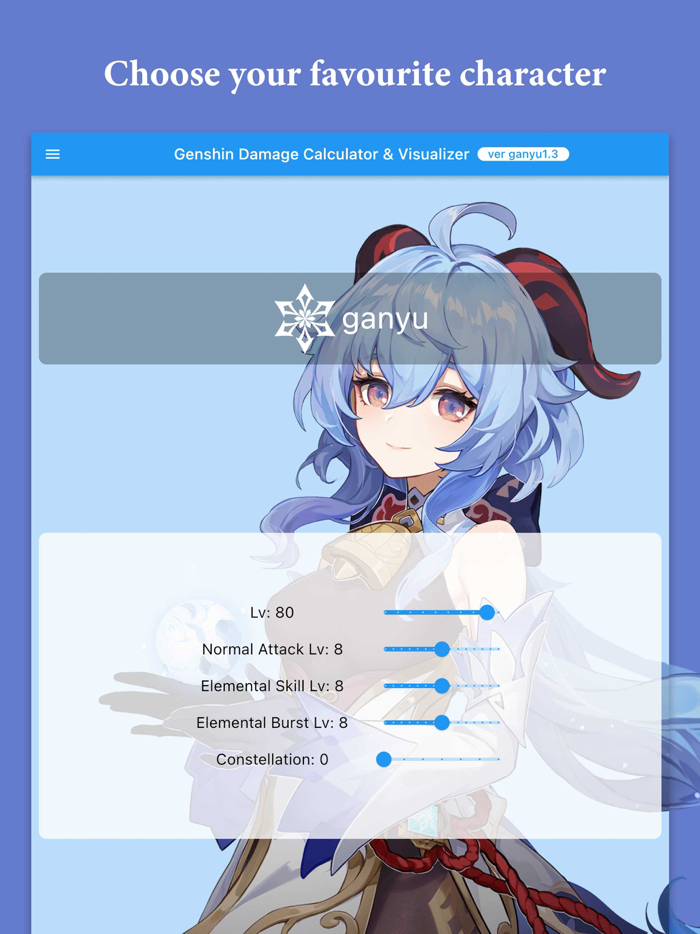 Genshin Damage Visualizer
