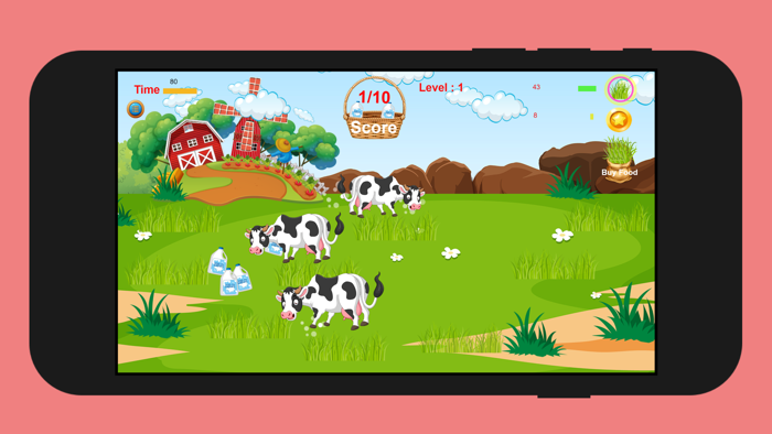 Farm Animal Chicken Cow