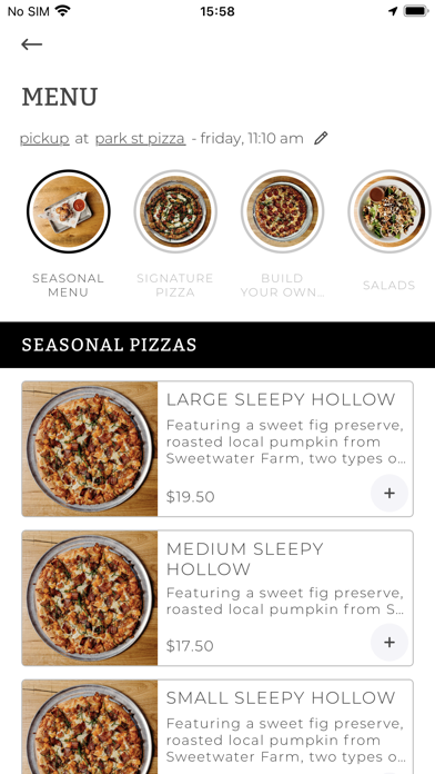 Park Street Pizza screenshot 3