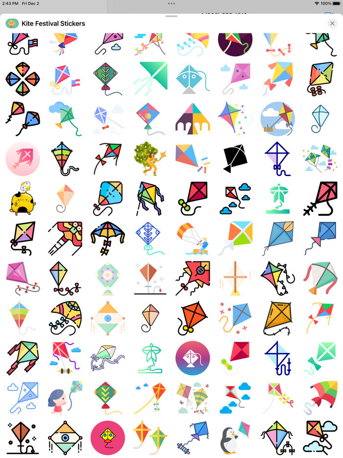 Kite Festival - 2023 Stickers