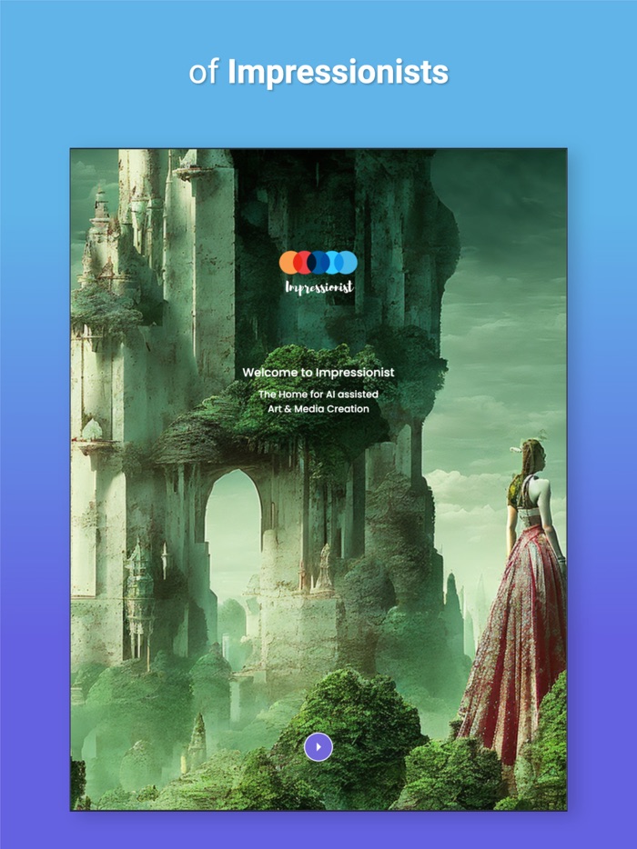 Impressionist AI Art  Design