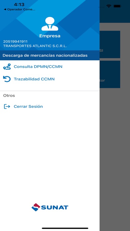 APP Operador Comercio Exterior screenshot-3