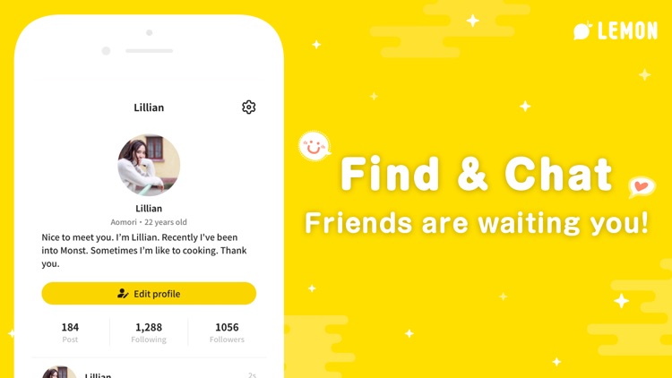 LEMON - very fun chat app