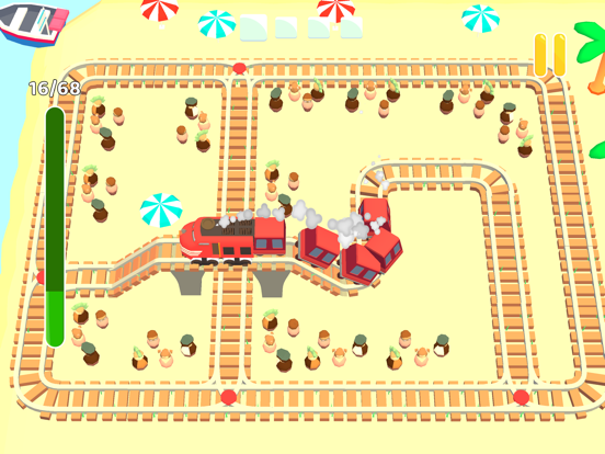Train Games Racing Car Puzzle screenshot 3