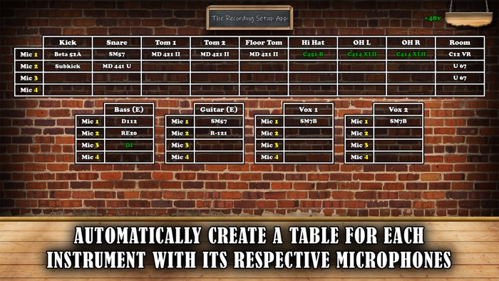 The Recording Setup App