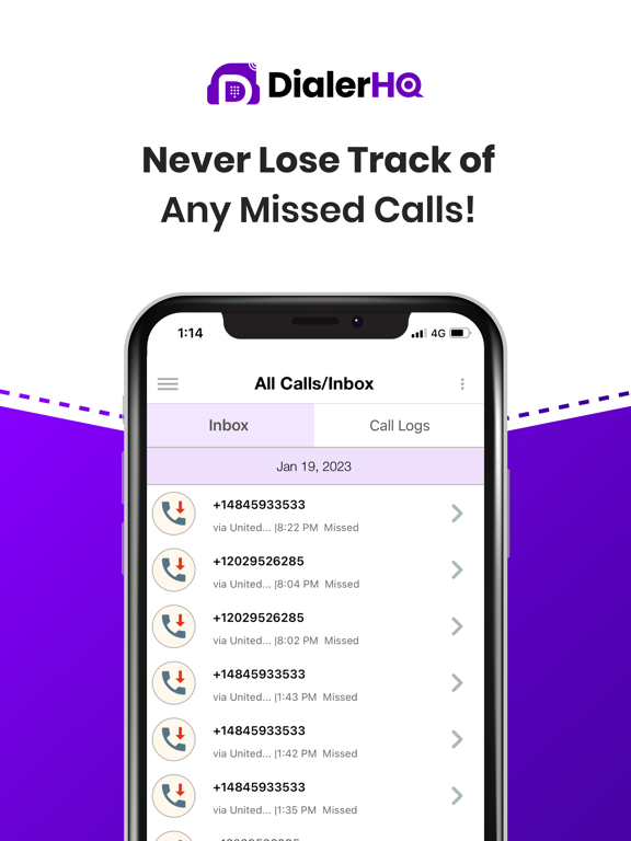 DialerHQ - VoIP Phone Number screenshot 2