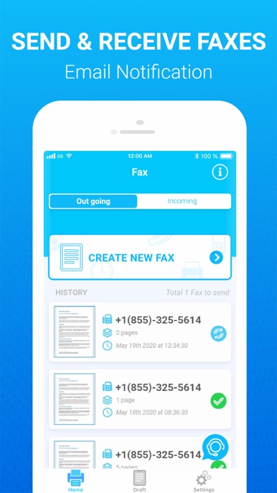 Fax From IPhone: Send &Receive screenshot 2
