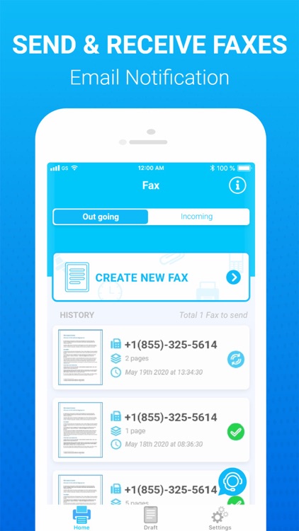 Fax - Send & Receive Fax App