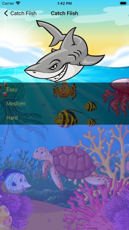 Catch Fish Avoid Shark