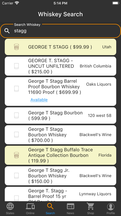 Bourbon Analytics screenshot 2