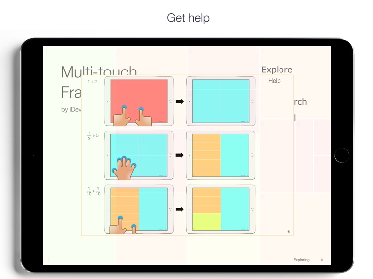 Multi-touch Fractions screenshot-8