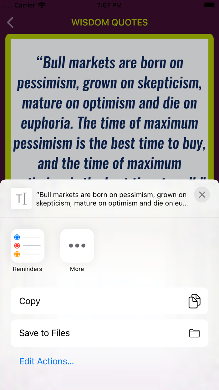 John Templeton Wisdom