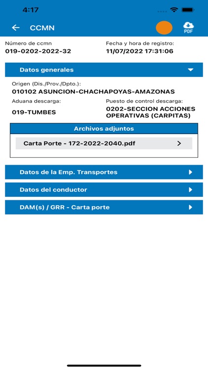 APP Operador Comercio Exterior screenshot-7