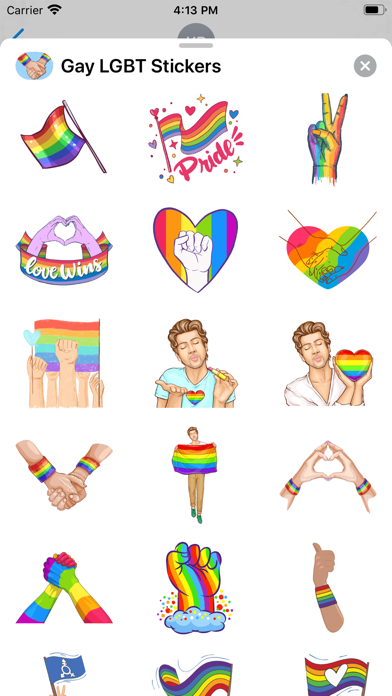 Gay LGBT Stickers screenshot 3