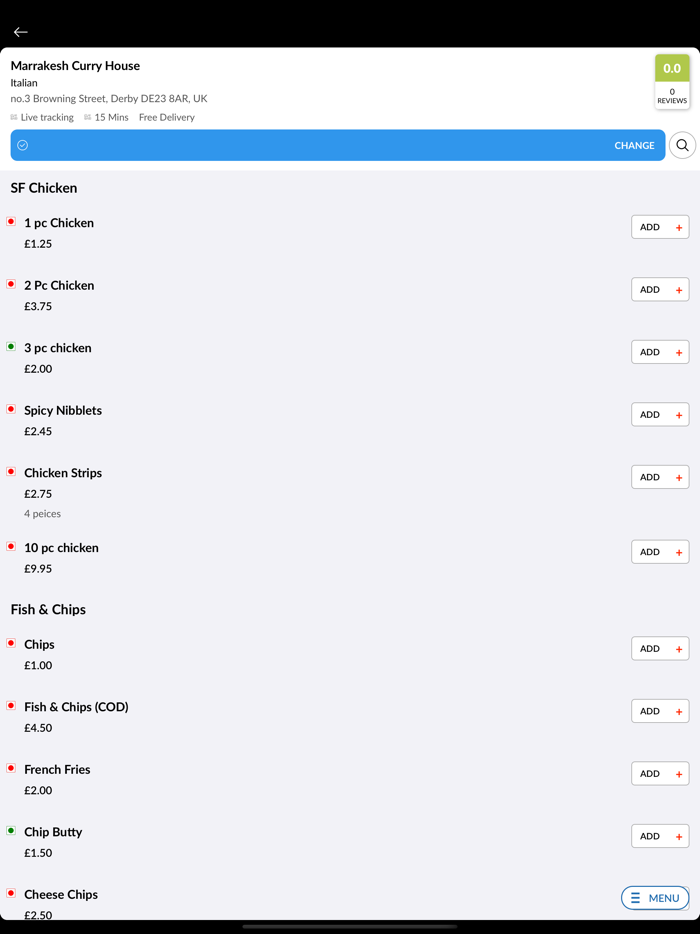 Marrakesh Curry House