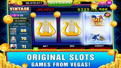How to cancel & delete Vintage Slots - Old Las Vegas! from iphone & ipad 4