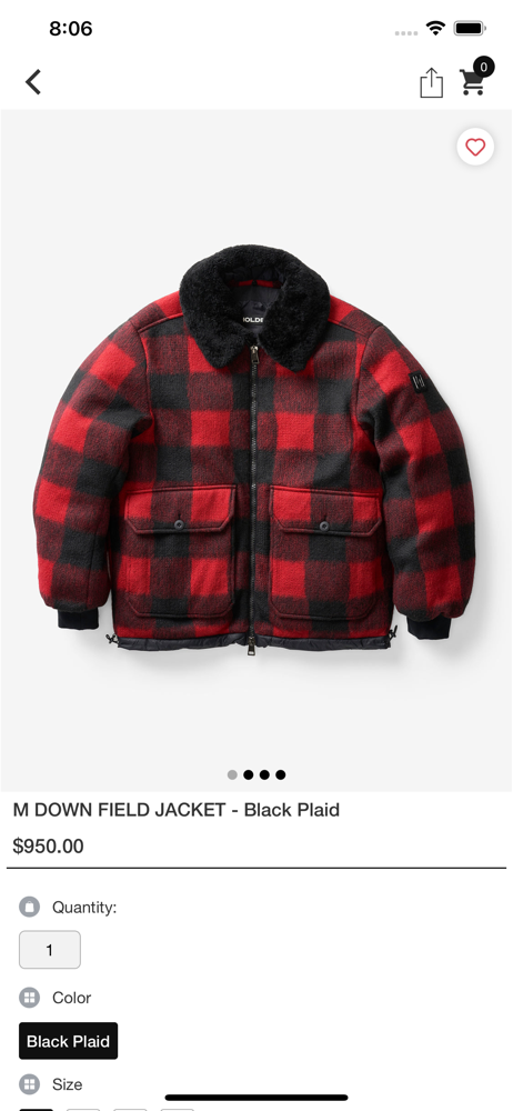 Holden Outerwear screenshot 1