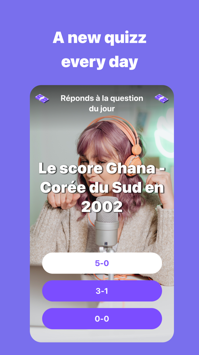 Daily Quizz for Fans