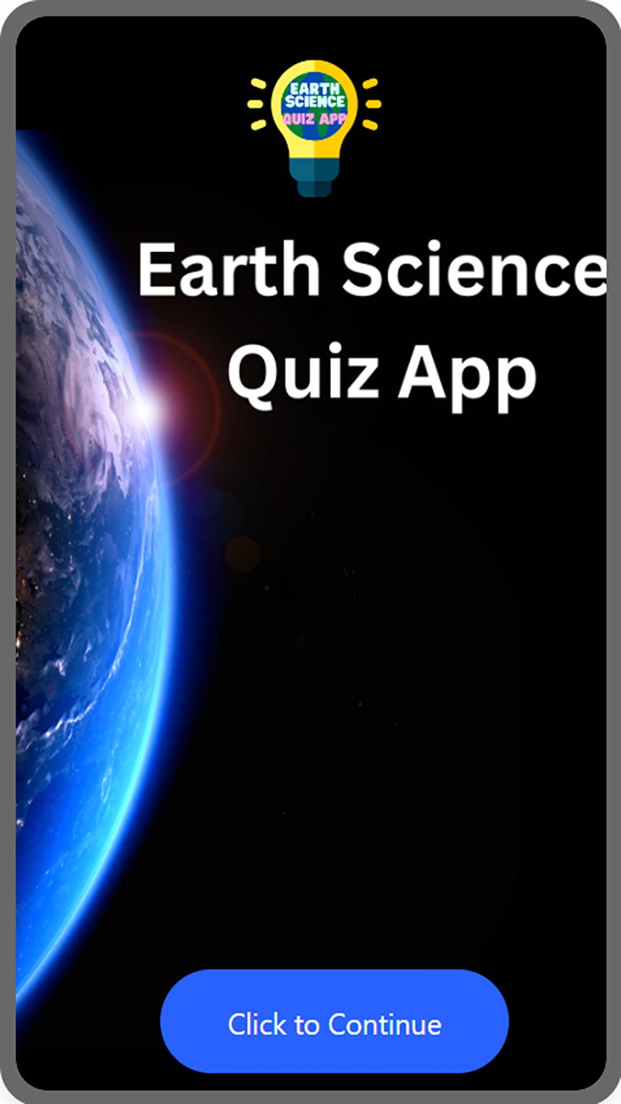 Earth Science Quiz App