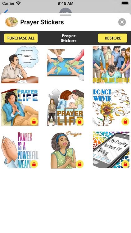 Prayer Stickers screenshot-3