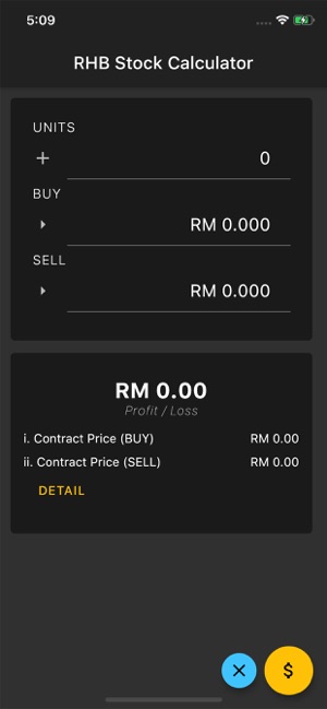 RHB Stock Calculator