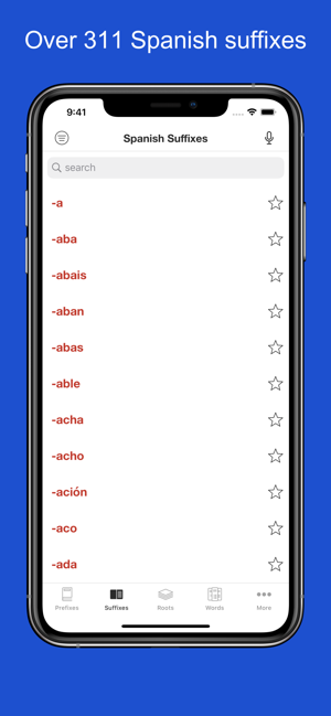 Spanish Word Parts(圖5)-速報App