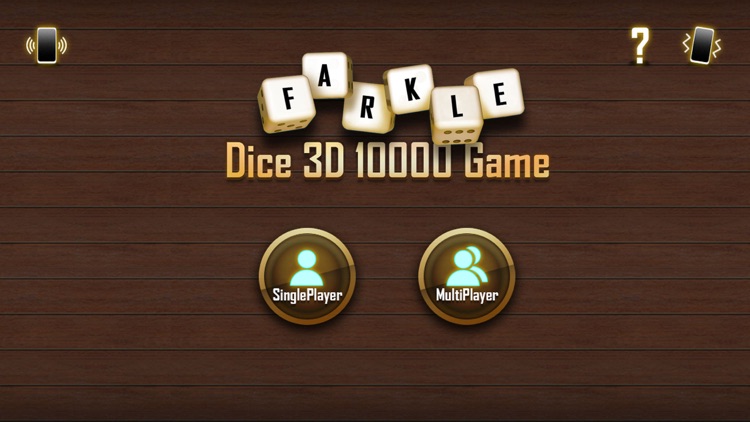 Farkle Dice 3d 1000 Game