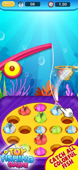 Game screenshot Toy Fishing Game : Catch fish apk