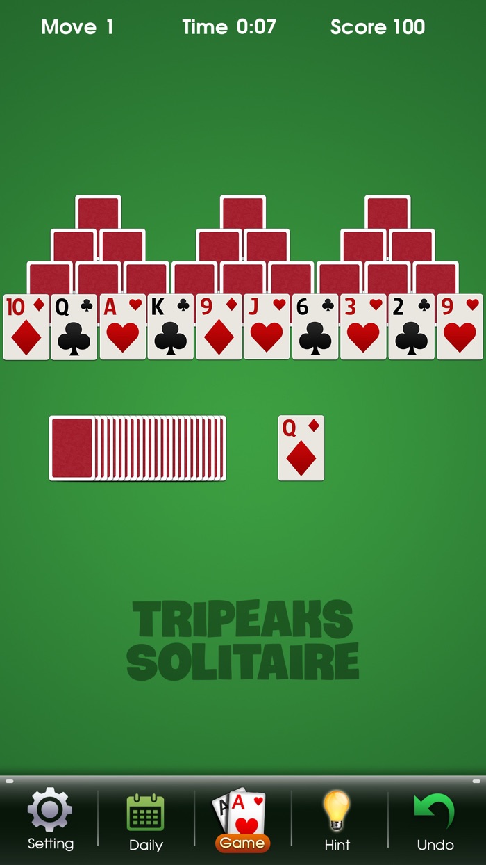 Tripeaks Solitaire 2020