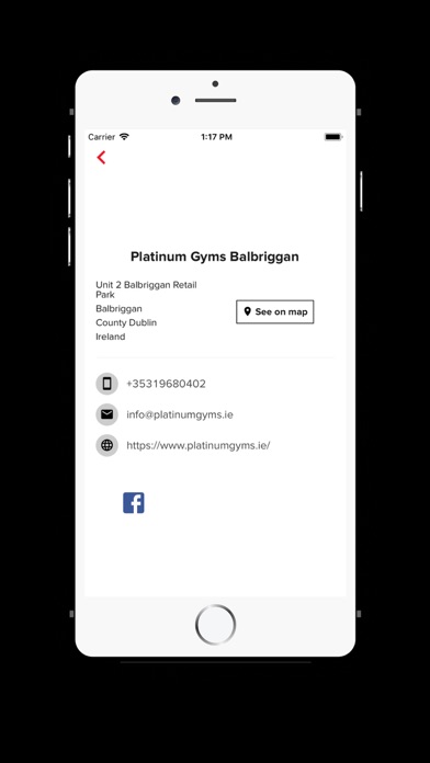 Platinum Gyms screenshot 2