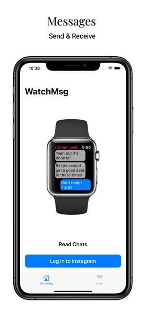 WatchMsg for Instagram