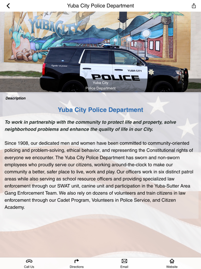 Yuba City Police Department