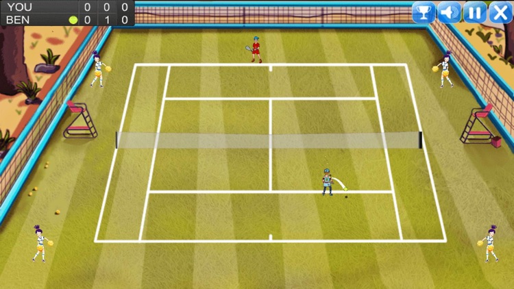 Finger Tennis Sports Game